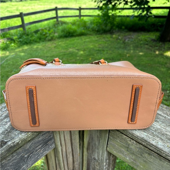 Dooney & Bourke Tan Leather Morgan Tote Bag - Picture 6 of 9